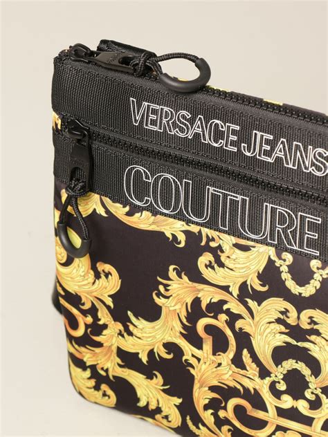 versace jeans tracolla uomo|versace jeans black.